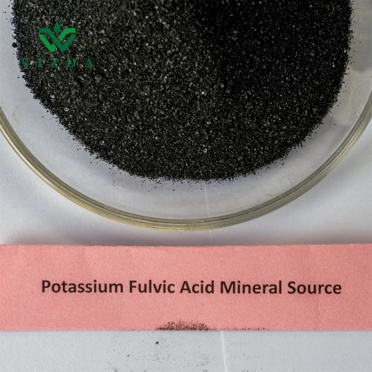 High Fulvic Acid Content Fertilizer Mineral Source Potassium Fulvic Acid